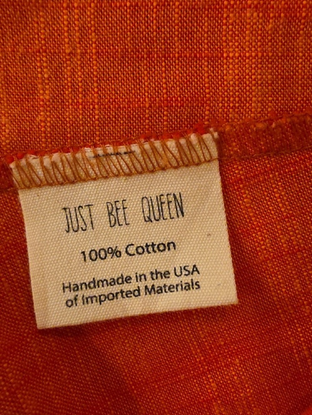 Just Bee Queen Ruched Asymmetric High-Low Skirt in Orange size XS like new - Picture 7 of 8
